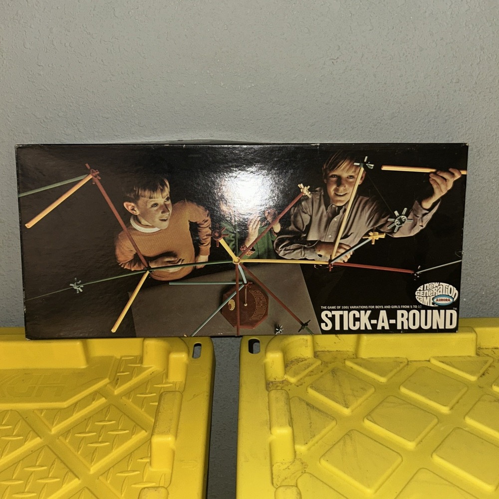 RARE Vintage‎ AURORA 1968 Stick A Round A New Generation Game